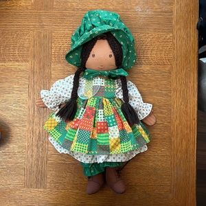 Holly Hobbie Christmas Collection Ragdoll with Ornament